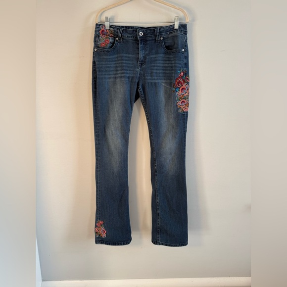 Grace Embroidered Denim Jeans, Size 30, Excellent Condition - Picture 1 of 9